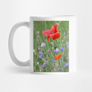 Red Poppy Mug